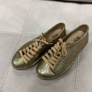 Mini Melissa Sneakers size 1 Girls